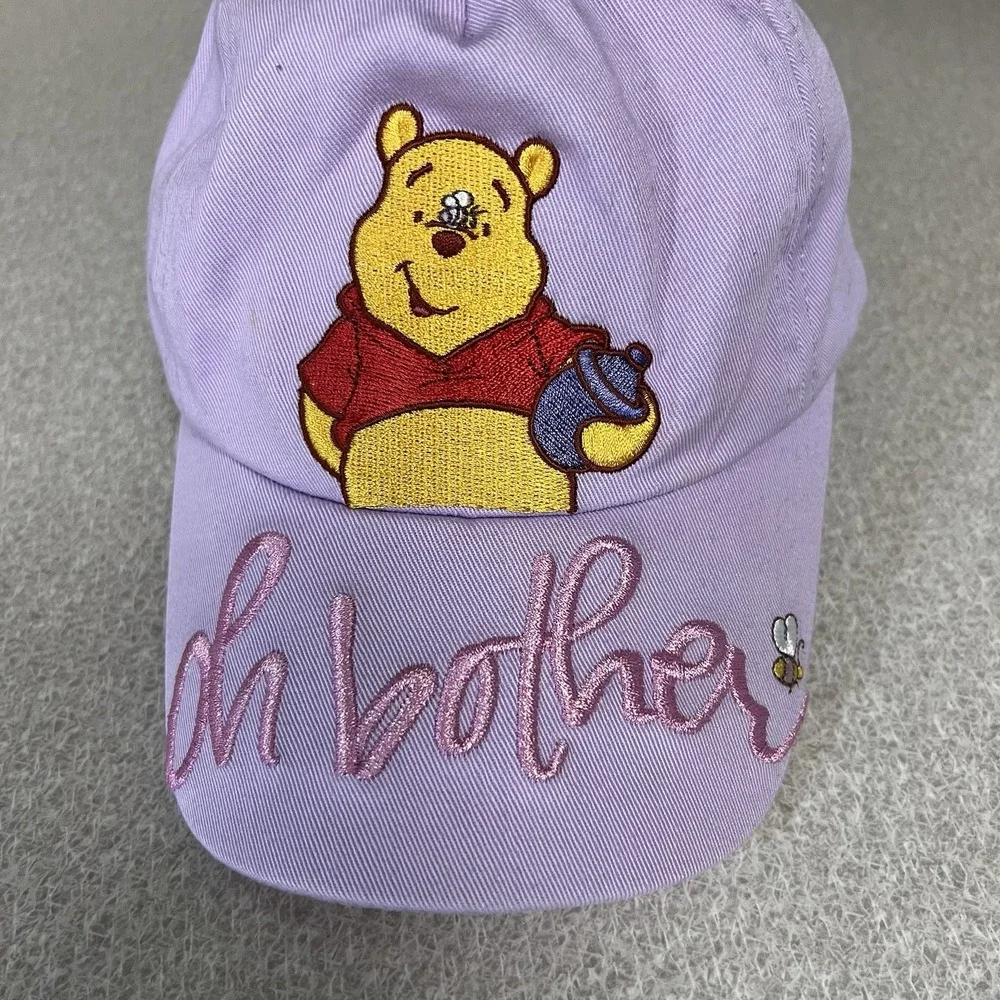 RARE! Disney Winnie The Pooh Baseball Cap Hat Embroidered Disney Oh Brother‎